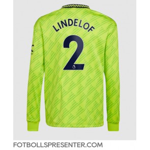 Manchester United Victor Lindelof #2 Tredje Matchtröja 2022-23 Långärmad